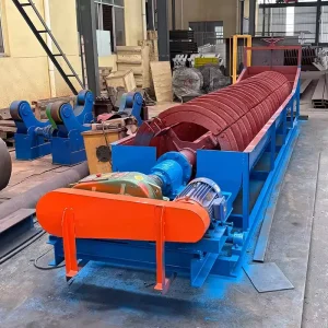 Lead Zinc Ore Beneficiation Plant Mining Fine Sand Classifying Equipment Spiral Classifier 80-2740TPD 220V/380V for