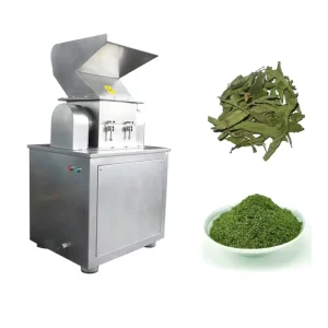 Leaf Grinder Lemon Grass Coarse Crusher Tea Leaf Flake Making Machine