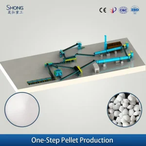 Limestone Prilling Granulator Machine Industrial Granulation Machine Limestone Mineral Fertilizer Production Line