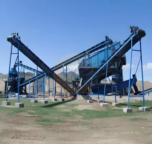 Limestone Stone Mobile Jaw Crusher Plant AC Motor Engine Bearing Gear for Granite Ore Mining 30-500t/h Capacity ISO Certified