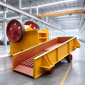 Limestone Vibrating Feeder Stone Feeder Gravel Feeding Machine for Sale