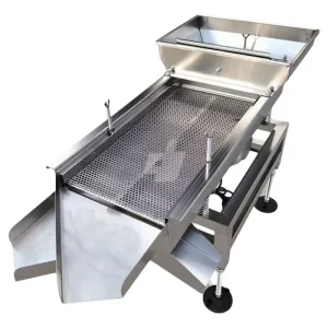 Linear Magnetic Impurity Removal Rare Earth Powder Sifter Equipment Protection Vibrating Screen with Motor
