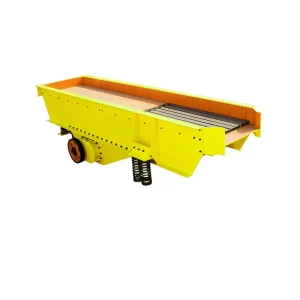 Linear Mining Vibrating Feeder with Bearing and Motor for Stone Crusher Plant 380V