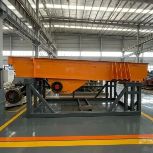 Linear Vibrating Feeder for Ore Mining High Output Capacity Motor Powered Vibrator Feeder for Stone Crusher Screening Plant