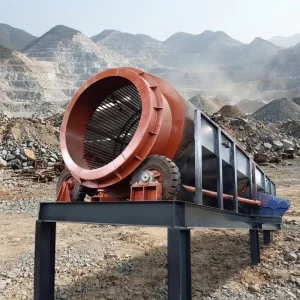 Linear Vibrating Screen Machine with Motor for Ore Sand Gravel Trommel Screening Steel Construction 220V/380V