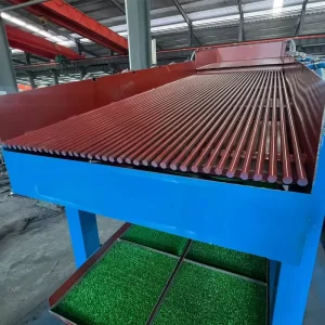Linear Vibrating Screen Professional Motor High Recovery Clay Bearing Alluvial Gold River Mining Equipment Efficient Portable