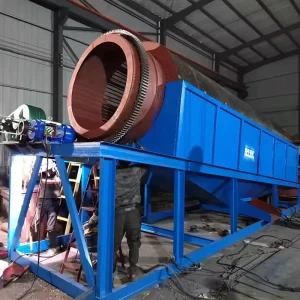 Linear Vibrating Screen Shaftless Roller Clay Sieve Ore Sand Separator Mineral Separator Motor