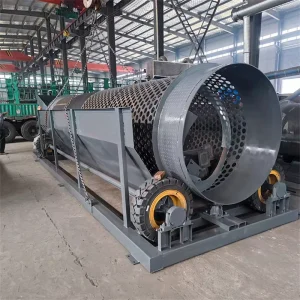 Linear Vibrating Screen Topsoil Sand Sieving Machine with Motor Components Ore Separator 220V/380V Round Type