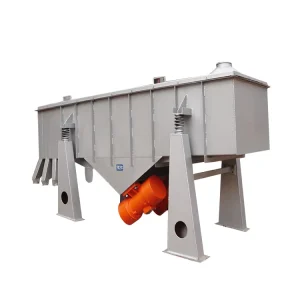 Linear Vibro Screening Equipment Stainless Steel Motor Ore Dust Proof Stable Running Sieve for Fine Material Impurity Removal