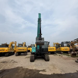 Long Carriage High Quality 14Ton Crawler Kobelco SK140LC-8 SK140LC Second Hand Used Excavator with Parts for Mining