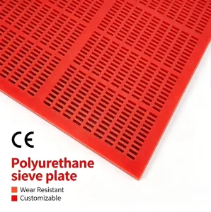 Long Lasting Polyurethane Sieve Plate Wear Resistant PU Screening Media for Vibrating Screen in Mining Operations