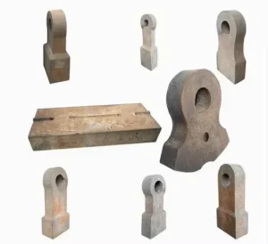 Long Service Life High Load Hammer Head Parts for Coal Mine Crushing Equipment