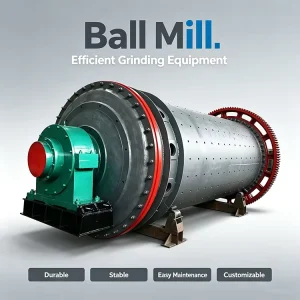 Long Service Life Ore Grinding Ball Mill Installed With Wear Resistant Liners Steel Grinding Balls for Gold Mineral Extraction