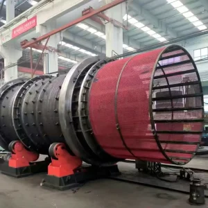 Low Energy Consumption Cylinder Ore Washing Machine Professional Cylinder Ore Washer with Wide Processing Range 10 300tph