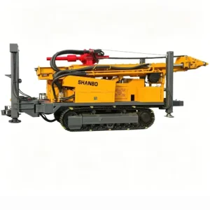 Low Fuel 1000m Full Hydraulic Water Well Drilling Equipment Mine Drilling Rig