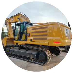 Low Hours Cat 345 Large Excavator Used Heavy Construction Equipment With Dozer Blade Ce Cert for Earthmoving