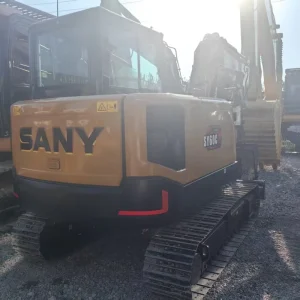 Low Hours Original Used Mini Sany 60C Excavator Second Hand Crawler Digger for Landscaping