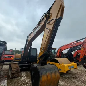 Low Hours SY235H Strong Power Good Hydraulic Stability Used Crawler Excavator for Mining Construction Road Works