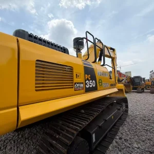 Low Hours Used Komatsu PC350 Hydraulic Crawler Excavator for Mining