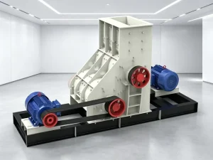Low Maintenance Double Stage Crushing Machine for Mineral Processing with 1 Year Warranty