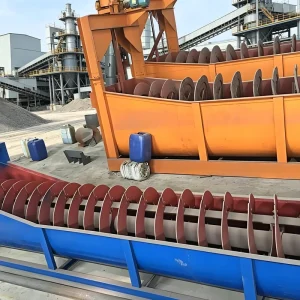 Low Maintenance Ore Washing Spiral Classifier Sand Gravel Equipment From Liaoning China