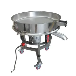Low Noise High Frequency Vibrating Screen with Motor 304 Stainless Steel Smooth Operation Stable Vibration