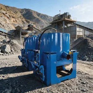 Low Water Consumption Gold Centrifuge Compact Layout Small Medium Gold Processing Production Machinery