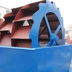 Low Water Consumption Wheel Sand Washer Mining Washing Equipment for Gold Silver Copper Ore and Sand Processing