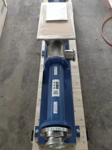 M5 Stainless Steel 0.5 HP Screw Pump for Food Industry Fruit Pulp Transportation with Fully Automatic Control
