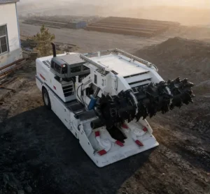ML520A Heavy Duty Continuous Miner 90t Weight Underground Coal Mining Equipment 3.5m Cutting Width 415V 50Hz Motor
