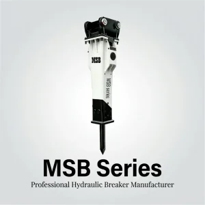 MSB600 Mining Ore Breaking Equipment Hydraulic Breaker Hammer for 22-28 Ton ZX230 ZX240 ZX250 Excavator Attachments Parts