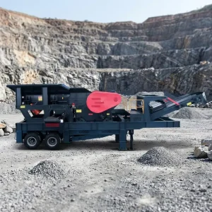 MTN0926 Wheel Type Mobile Stone Crushing Screening Plant PLC Controlled High Capacity 85 200t/h Ore Processing Equipment