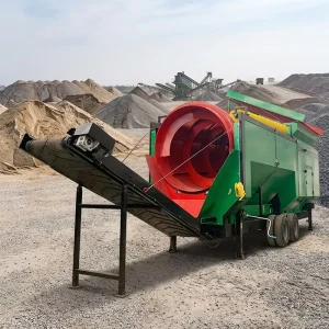 MTS2050 Heavy Duty Mobile Screening Plant with CE Certification for Industrial Waste and Compost Screening