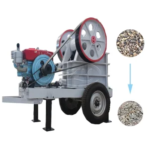 Machinery Crushing Equipment Rock Diesel Engine Stone PE 250*400 Jaw Stone Crusher