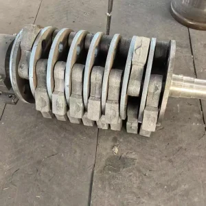 Made in China High Manganese Steel Wear Resistant Hammer Head for Gold Mining Hammer Crusher Sand Making Machine