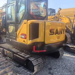 Made in China Original 6 Ton Used Mini Excavator Sany SY 60 60C SY60 SY60C Pro Digger for Earth Moving