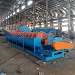 Malaysia Tin Ore Cleaning Equipment Single Double Spiral Sand Washing Machine Manufacturer