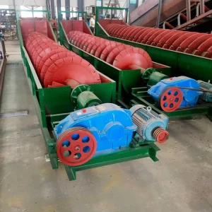 Manganese Iron Diamond Ore Cleaning Washing Machine Mineral Gravel Spiral Sand Washer Equipment