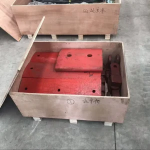 Manganese Steel Casting Jaw Crusher Wear Parts Jaw Plates for Stone Crushing Mining Equipment