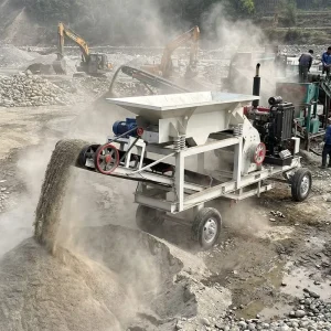 Manganese Steel Hammer Crusher Mobile Type Diesel Powered Stone Breaker for Quarry Project Ready to Ship Jaw Crusher