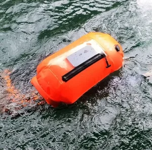 Manufacture Custom Logo Safety Float Air Dry Bag Tow Float Swim Inflatable Flotation Swimming Buoy for Summer