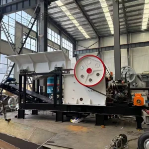 Manufacturer Heavy Duty Jaw Crusher Mobile Crushing Line Mobile Stone Crusher With Vibrating Feeder Conveyor