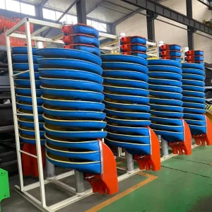 Manufacturer High Throughput Coal Spirals Separator for Thick Coal Slurry Direct Feed