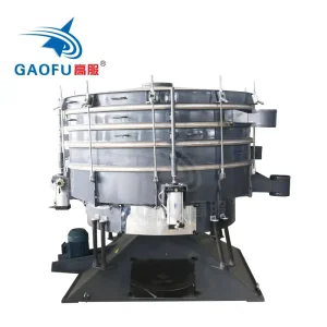 Manufacturer Industrial Motor Driven Vibro Sieve Tumble Vibrating Screen Machine Multi Voltage for Activated Carbon Granule