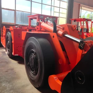 Manufacturer WJD 1.5 Electric Underground Mining Slusher Mucking Loader 1.5m Bucket 3000kg Load Capacity