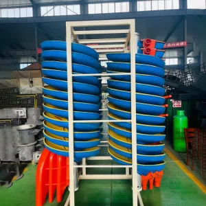 Manufacturer Wear Resistant Trough Coal Spirals Separator for Heavy Media Contaminated Slurry Cleaning