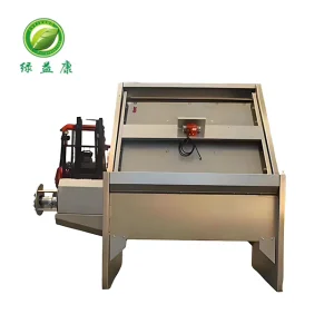 Manure Dewatering Machine Stainless Steel Material Organic Raw Material Solid-liquid Separator Farm Equipment with Engine Pump