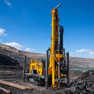 Max 500m Reverse Circulation Core Sample Drilling Machine Geological Mining Exploration RC Drill Rig