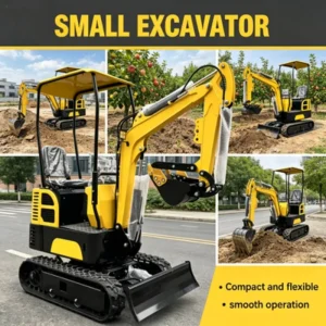 Me12 Crawler Excavator 2220mm Total Length 2200mm Total Height Hydraulic Pump Easy Transportation Storage Construction Use
