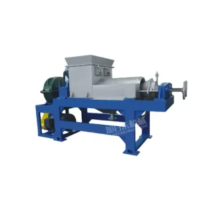 Mechanical Chemical Wood Bamboo Wheat Rice Straw Pulp Making Cellulose Thickener Machine Dewatering Single Screw Squeezer